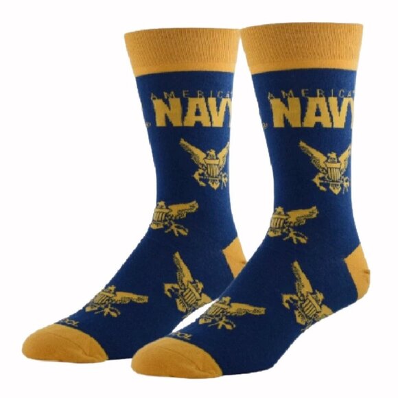U.S. Navy Athletic Crew Socks - Picture 1 of 3
